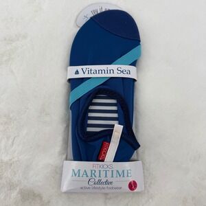 Fitkicks Maritime Collective Water Shoes Womens XL Blue Vitamin Sea Nautical